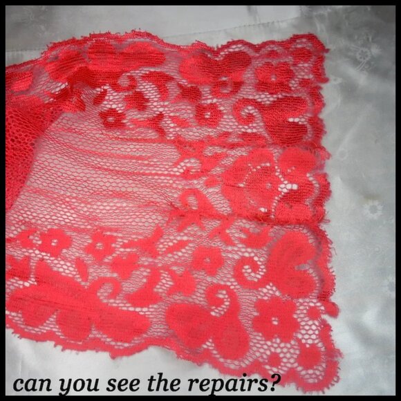 Lace Scarf Bundle of THREE Lacy Long Scarves - 70s Vintage - Picture 9 of 16